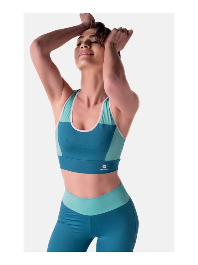 Brassière Fitness Maintien élevé Noire Rose, Bari Noir Vert - Kiabi