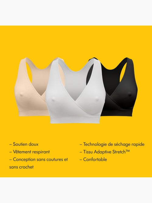Brassière grossesse et allaitement Medela Keep Cool - Brassière de nuit, respirante et sans coutures - Kiabi