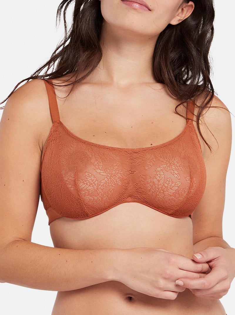 Brassière Joline Sans Complexe Marron - Kiabi