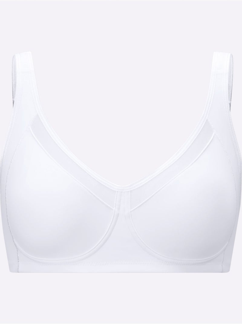 Brassière Large Sans Armatures - Witt Blanc - Kiabi