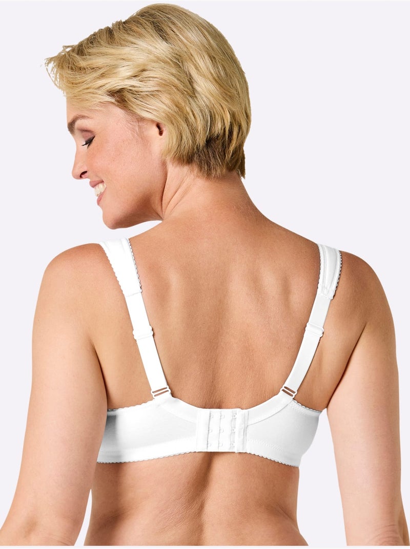 Brassière Large Sans Armatures - Witt Blanc - Kiabi