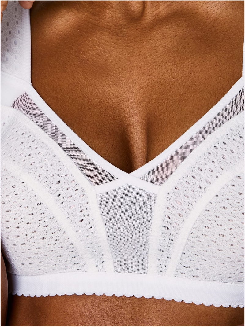 Brassière Large Sans Armatures - Witt Blanc - Kiabi