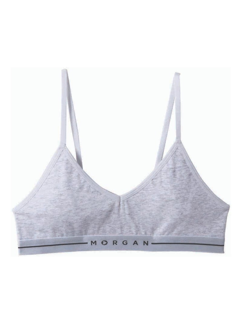 Brassière LOLA - Morgan Junior Gris - Kiabi