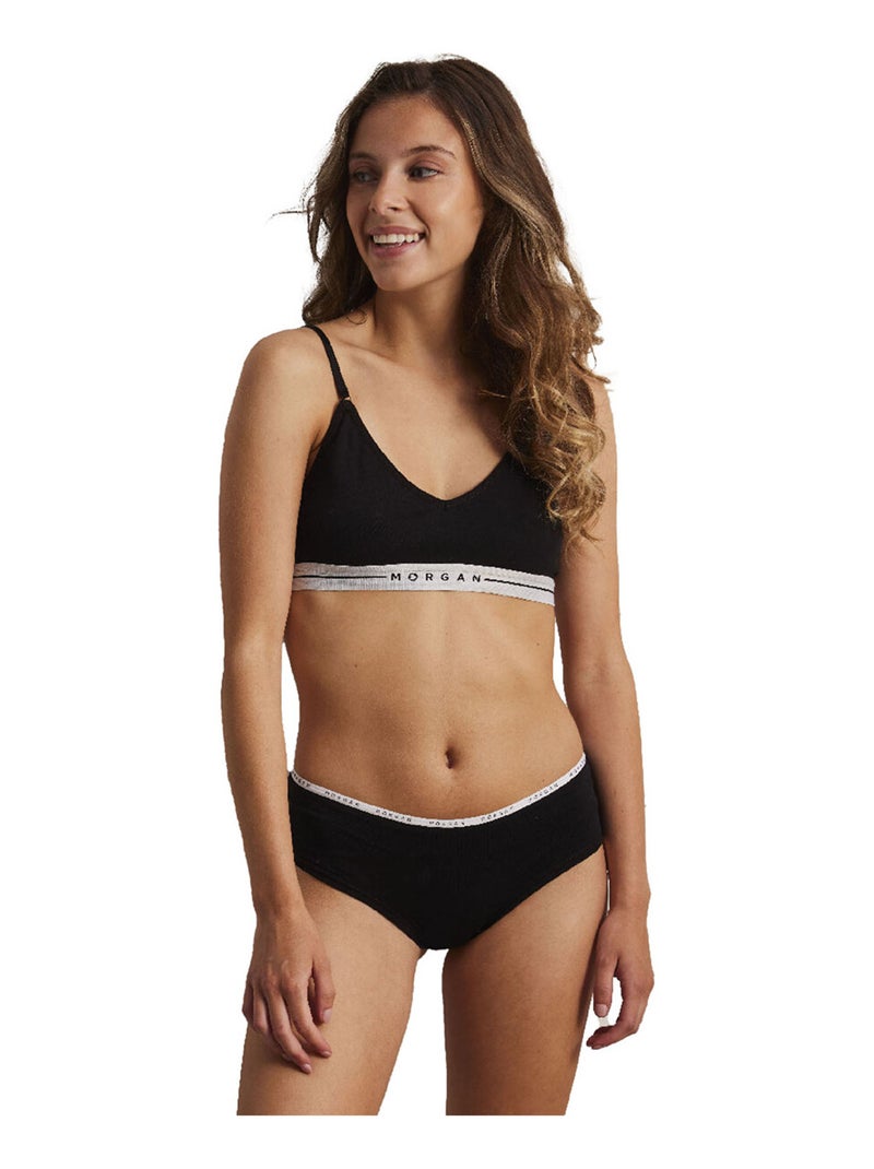 Brassière LOLA - Morgan Junior Noir - Kiabi