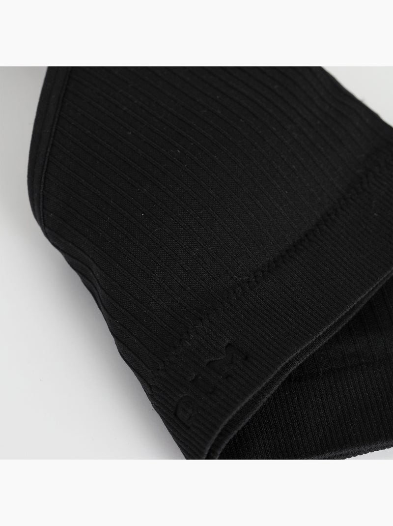 Brassière microfibre fille sans coutures Seamless Noir - Kiabi