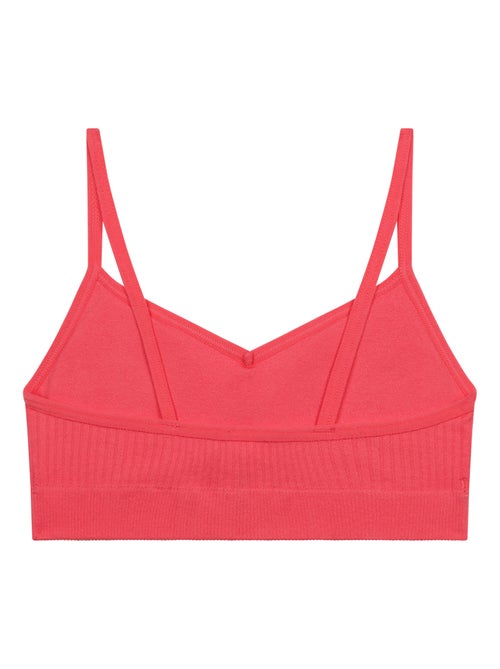 Brassière microfibre sans coutures Seamless - Kiabi