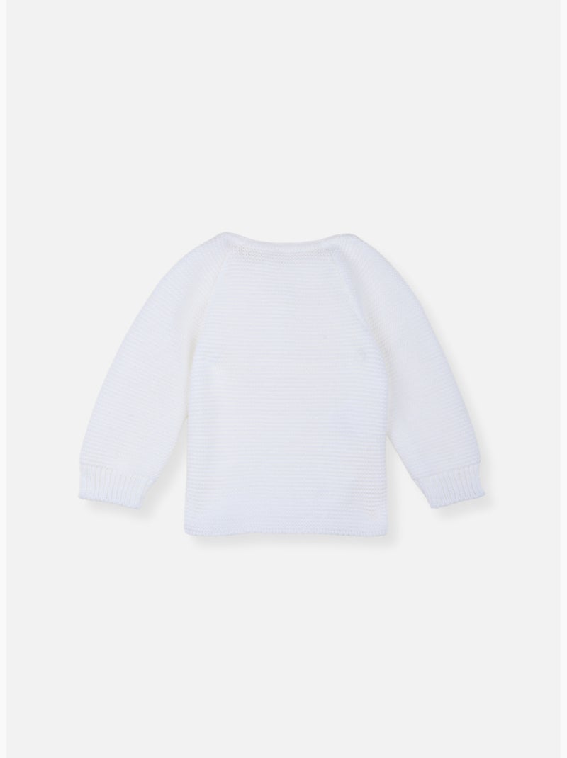 Brassière pour bébé 4 boutons Blanc - Kiabi