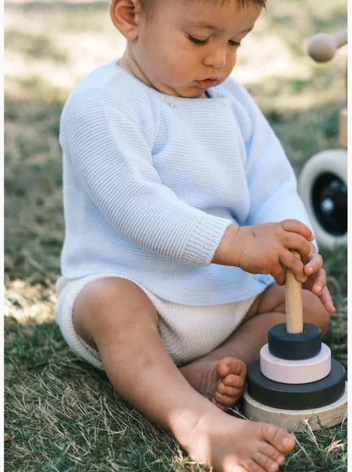 Brassière pour bébé 4 boutons - Kiabi