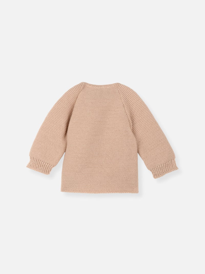 Brassière pour bébé 4 boutons Marron - Kiabi