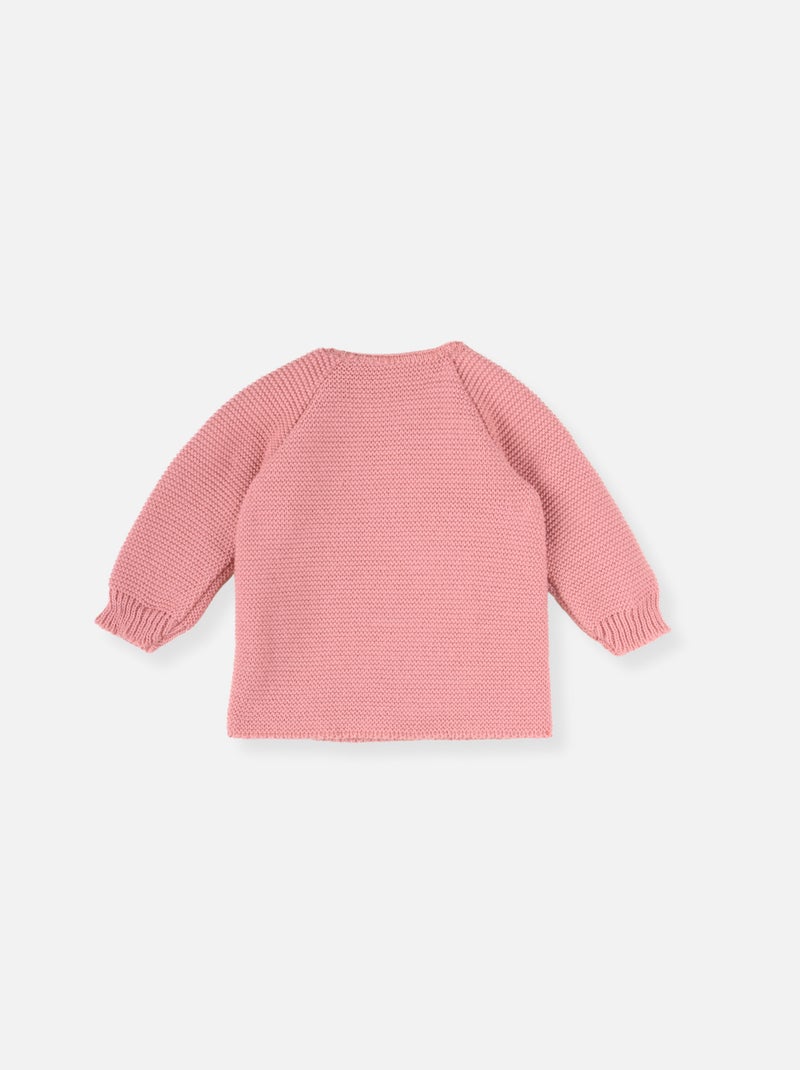 Brassière pour bébé 4 boutons Rose foncé - Kiabi