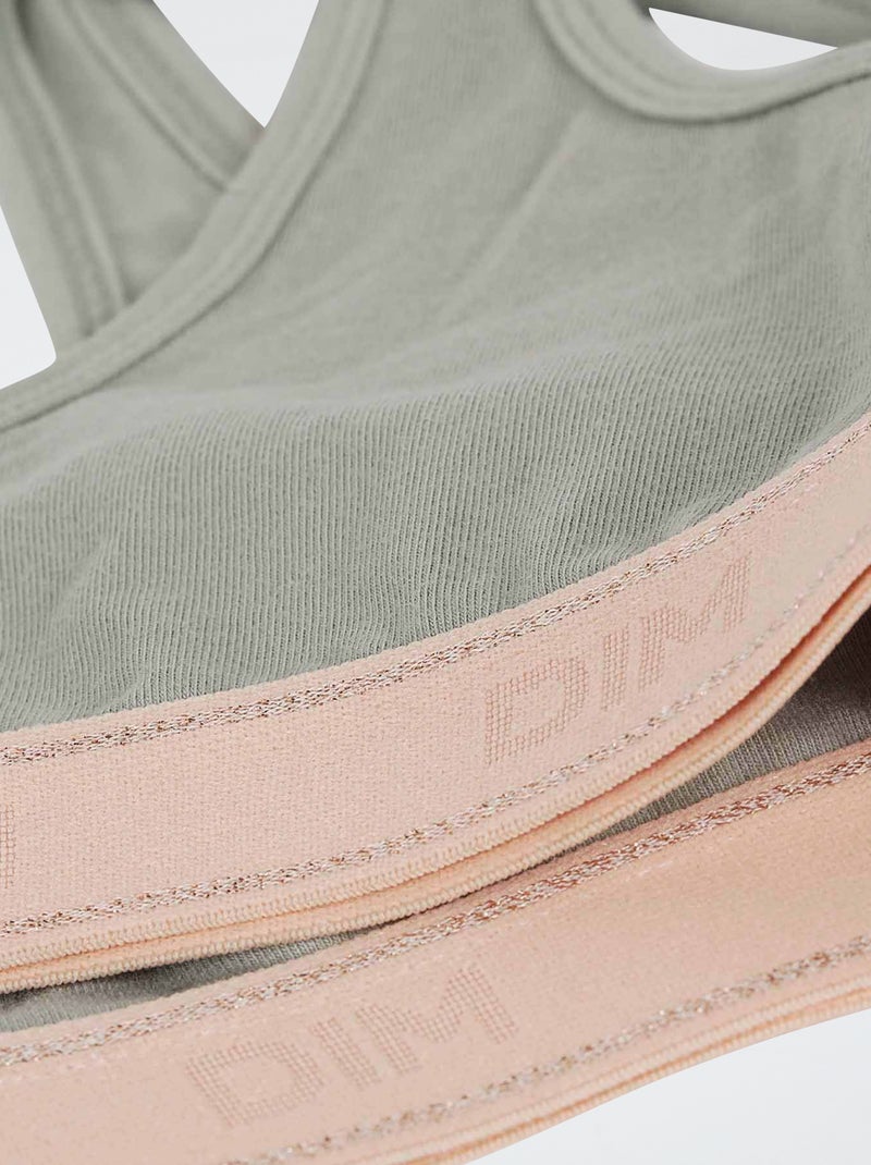 Brassière pour le sport Vert - Kiabi