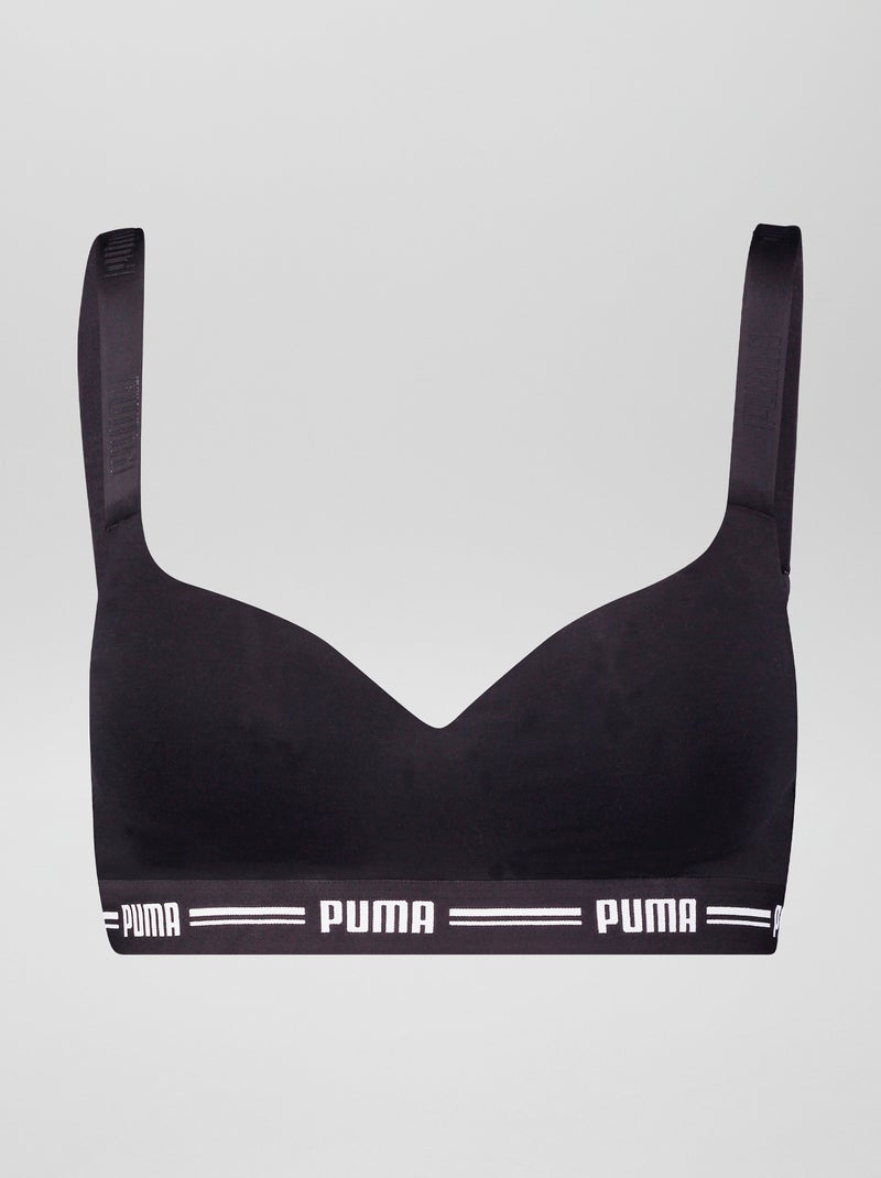 Brassière 'Puma' de sport noir - Kiabi