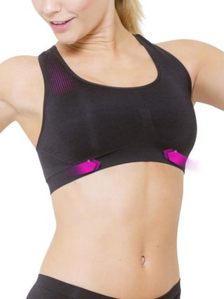 Brassière raffermissante et maintien noir So Slim