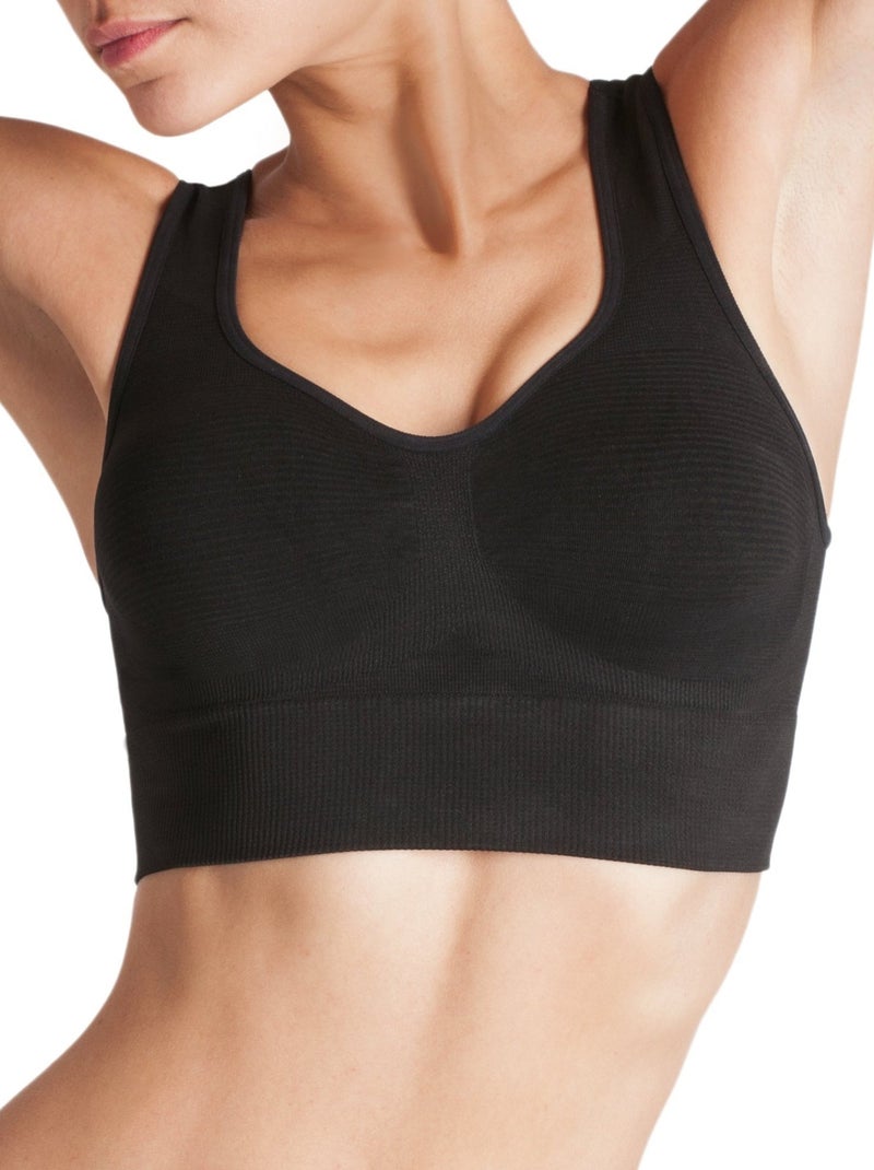 Brassiere Raffermissante maintien et confort Noir - Kiabi