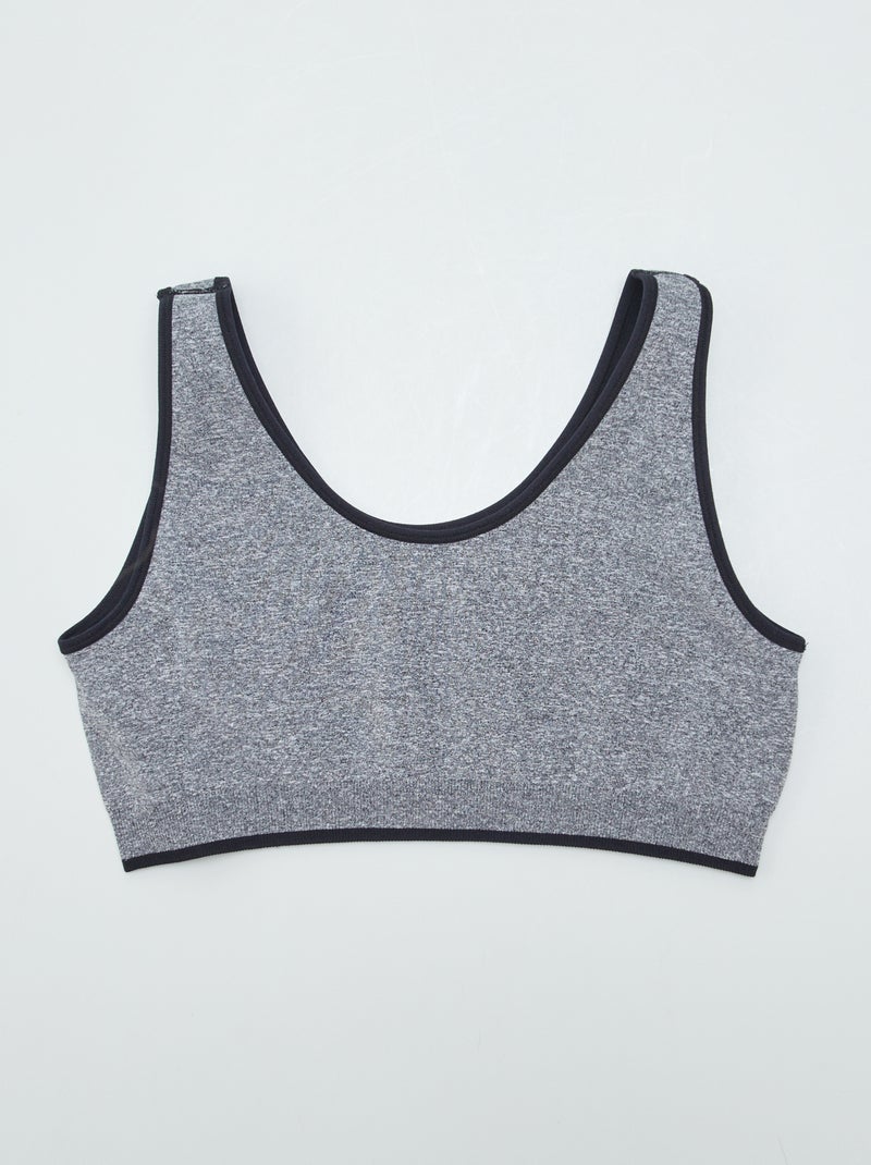 Brassière réversible - So Easy noir - Kiabi