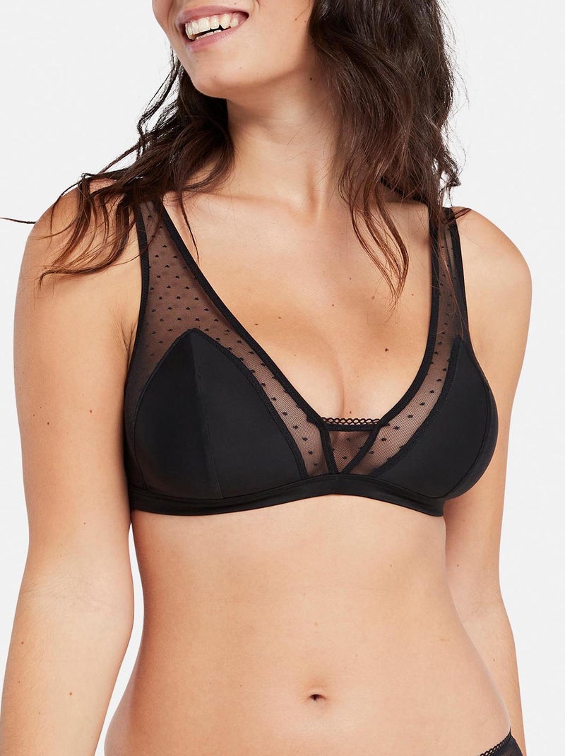 Brassière Rosie Sans Complexe Noir - Kiabi