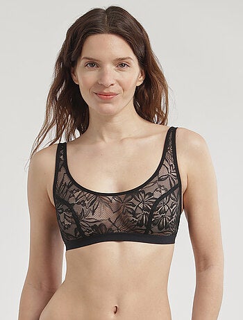 Brassière sans armature en dentelle Mod de Dim