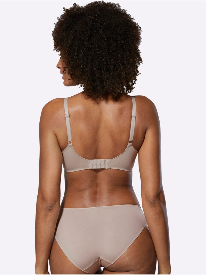 Brassière Sans Armatures - Witt Marron - Kiabi