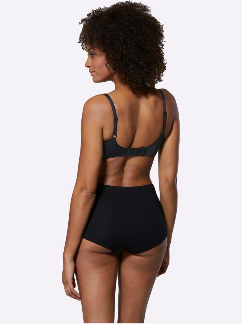 Brassière Sans Armatures - Witt Noir - Kiabi