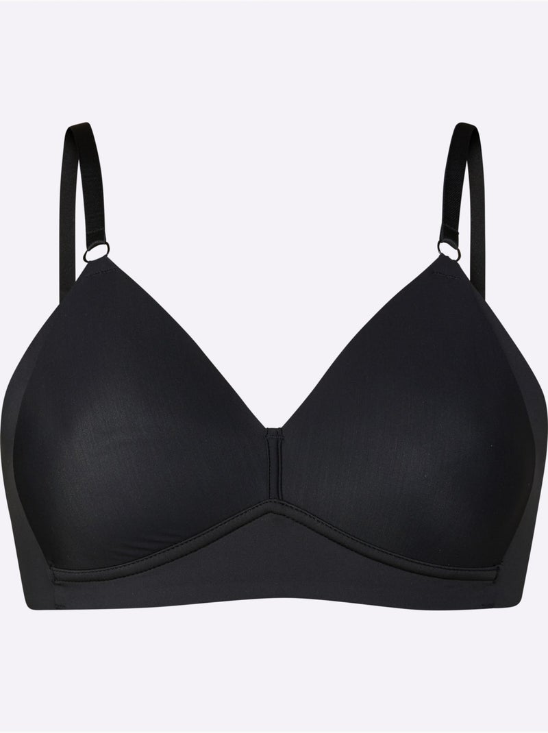 Brassière Sans Armatures - Witt Noir - Kiabi