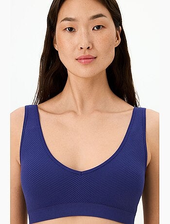 Brassière sans couture avec coussinets amovibles penti