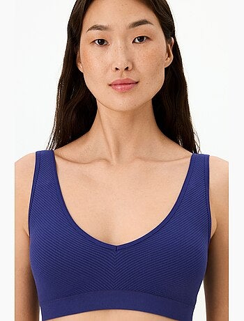 Brassière sans couture avec coussinets amovibles penti