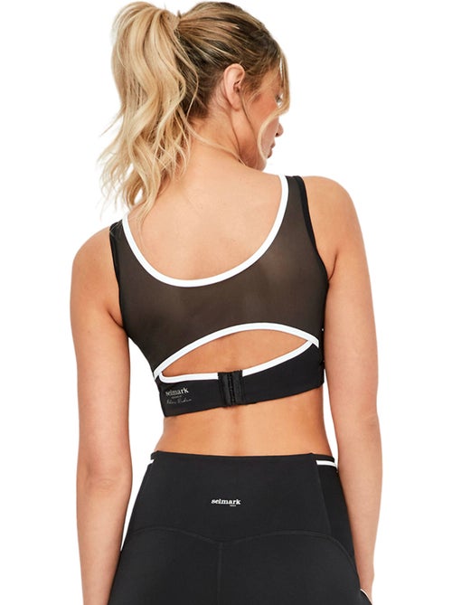 Brassière soutien-gorge de sport coques amovibles tech st8 - Kiabi Brassière soutien-gorge de sport coques amovibles tech st8 - Kiabi