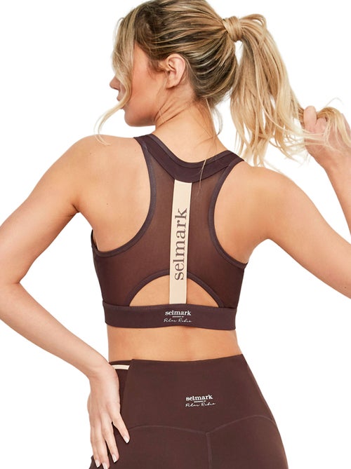 Brassière soutien-gorge de sport ouverture frontale tech st8 - Kiabi Brassière soutien-gorge de sport ouverture frontale tech st8 - Kiabi