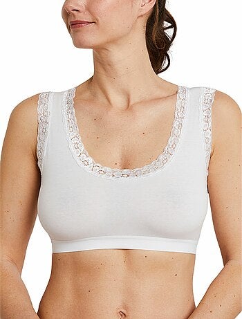 Brassière soutien-gorge dentelle souple