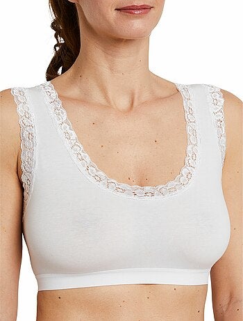 Brassière soutien-gorge dentelle souple