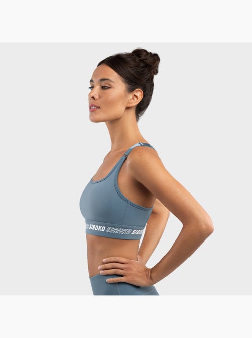 Brassière sport - maintien élevé fitness femme cardio - Kiabi