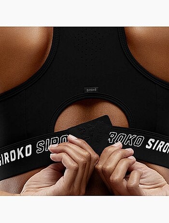 Brassière sport - maintien élevé fitness femme cardio