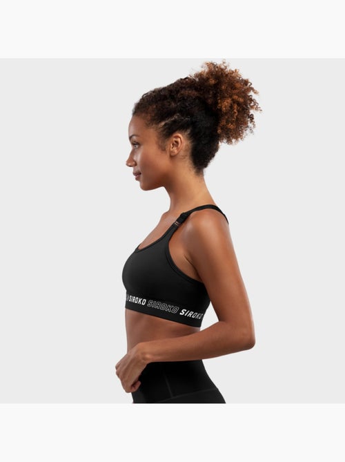 Brassière sport - maintien élevé fitness femme cardio - Kiabi