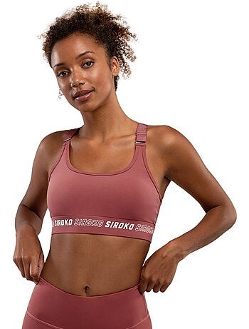 Brassière sport - maintien élevé fitness femme cardio