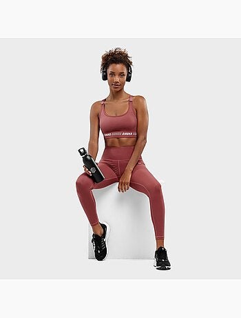 Brassière sport - maintien élevé fitness femme cardio