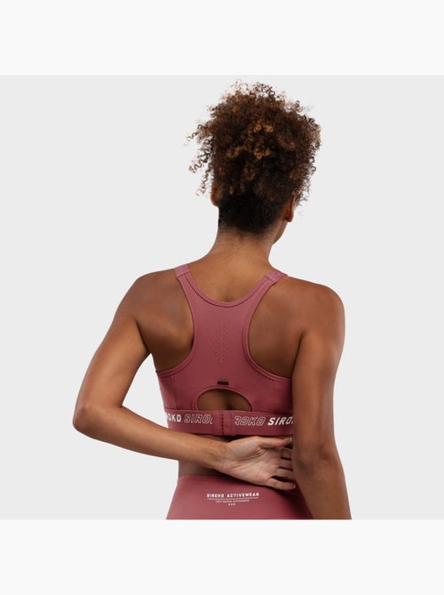 Brassière sport - maintien élevé fitness femme cardio - Kiabi