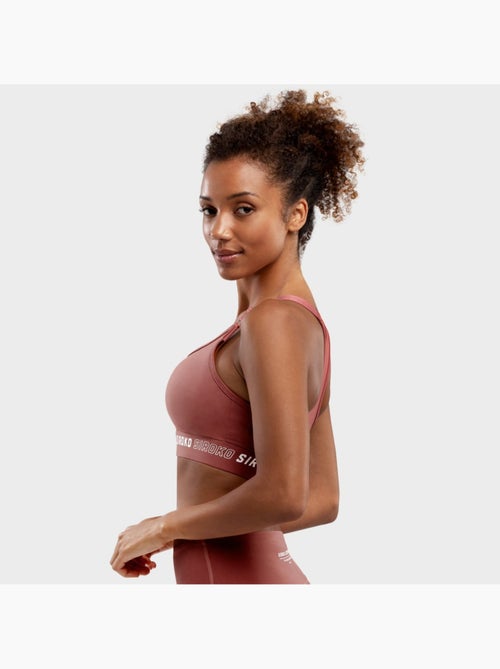 Brassière sport - maintien élevé fitness femme cardio - Kiabi
