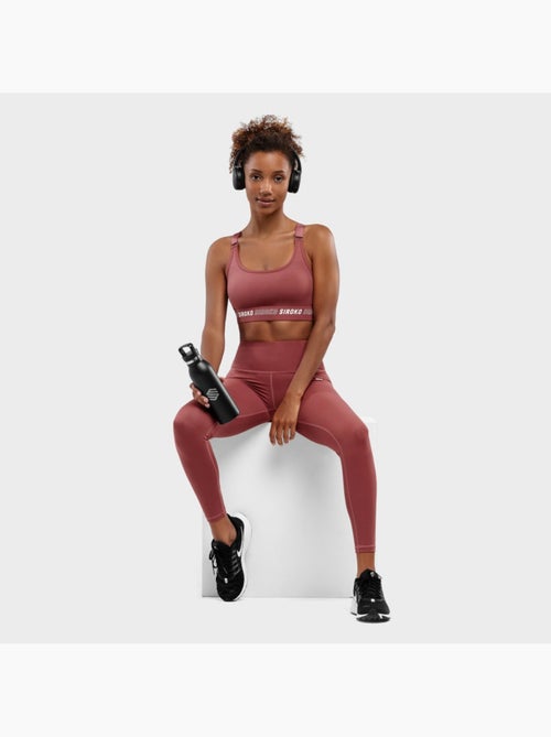 Brassière sport - maintien élevé fitness femme cardio - Kiabi