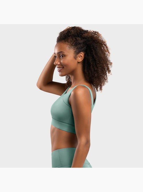 Brassière sport - maintien élevé fitness femme cross - Kiabi
