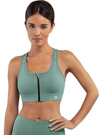 Brassière sport - maintien élevé fitness femme squat