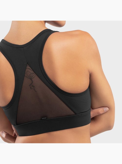 Brassière sport - maintien élevé fitness femme squat - Kiabi