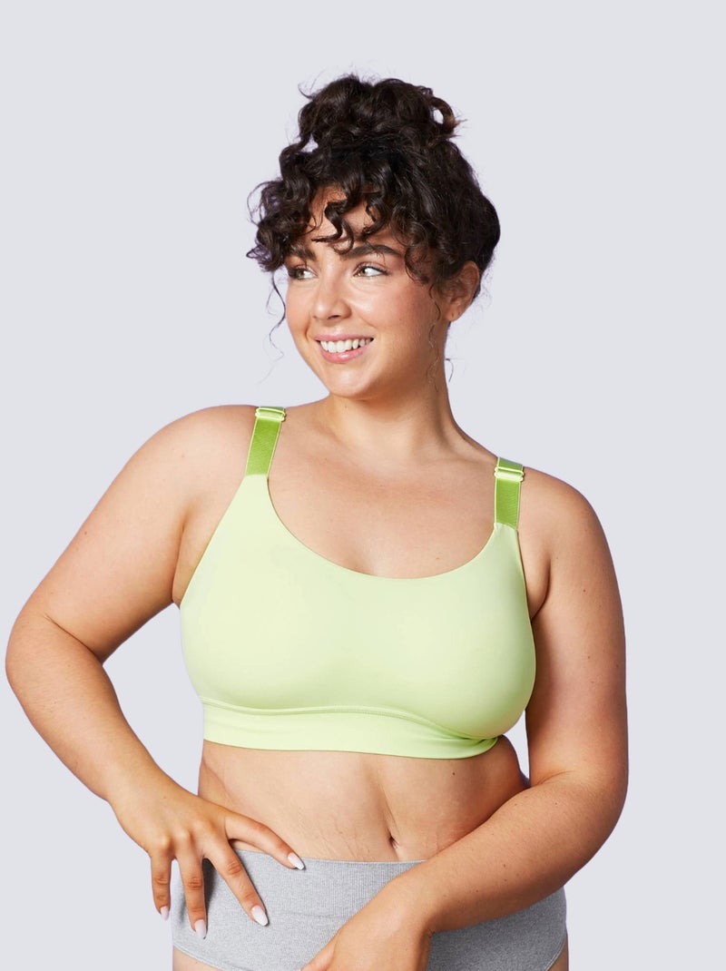 Brassiere sport doux Fantasia - RougeGorge Lingerie Vert - Kiabi