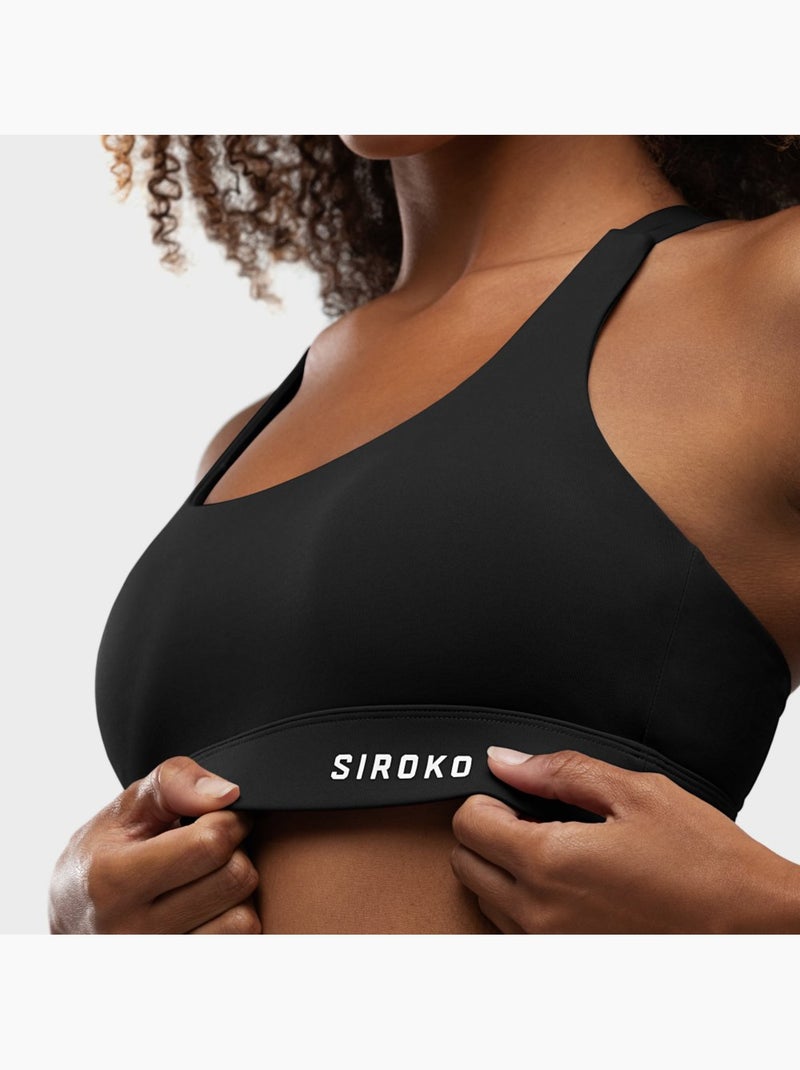 Brassière sport fitness femme balance Noir - Kiabi