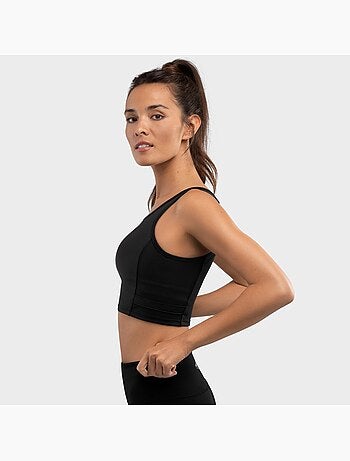 Brassière sport fitness femme crunch