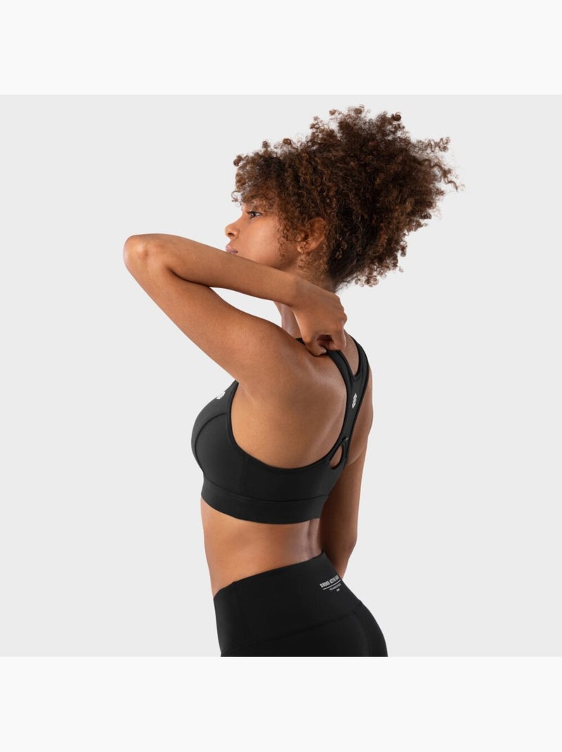 Brassière sport fitness femme fuel Noir - Kiabi