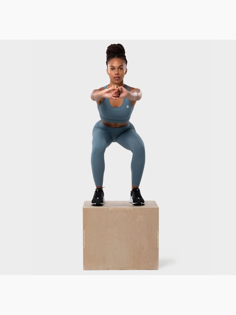 Brassière sport fitness femme start Bleu - Kiabi