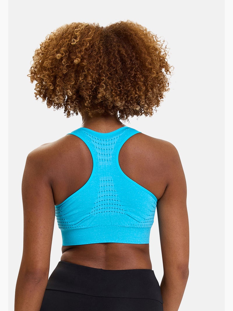 Brassière Sport Loisir Fresh Sans Complexe Bleu - Kiabi