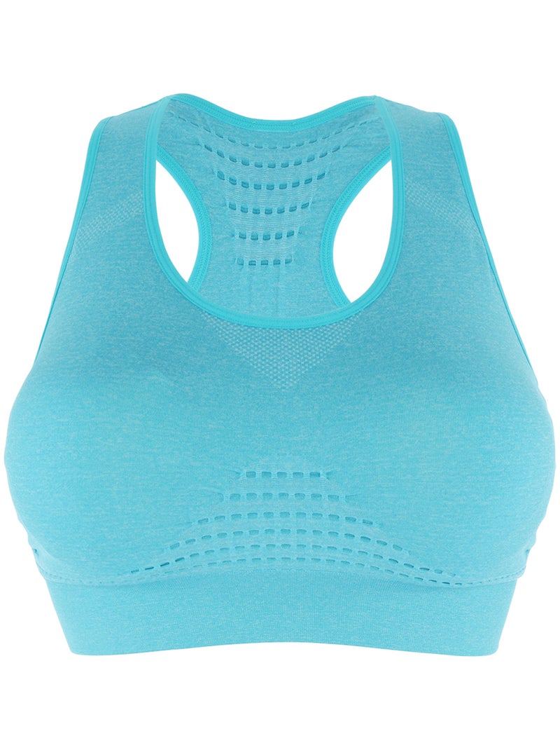 Brassière Sport Loisir Fresh Sans Complexe Bleu - Kiabi