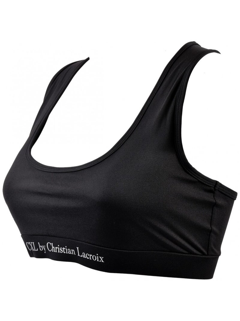 Brassiere Sportswear CXL By LACROIX Noir Gris - Kiabi
