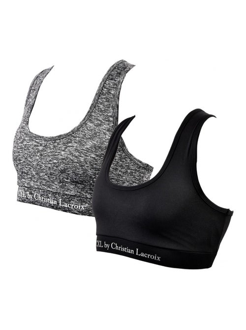 Brassiere Sportswear CXL By LACROIX X2 - Pack de 2 - Kiabi